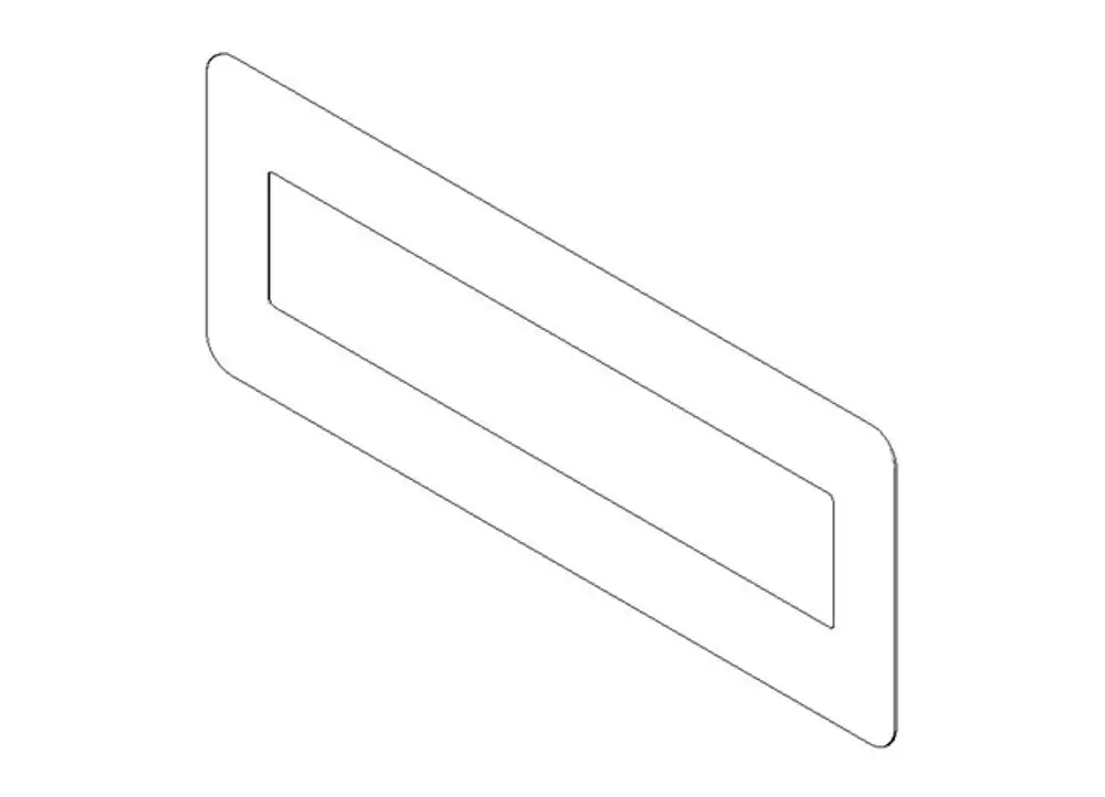 DORNBRACHT Befestigung Einsatz für Spülbrause ERSATZTEILE 90150107300 110 x 275 x 2 mm, 9015010730090 Galeriebild 1
